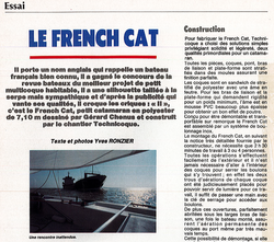 Essai : French Cat
